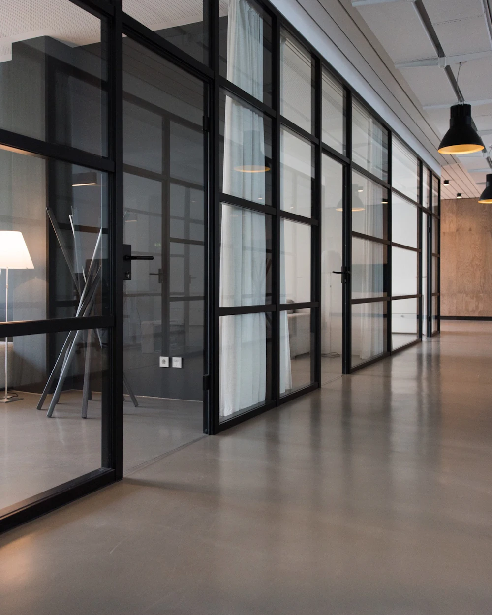 Modern professional advisory workspace