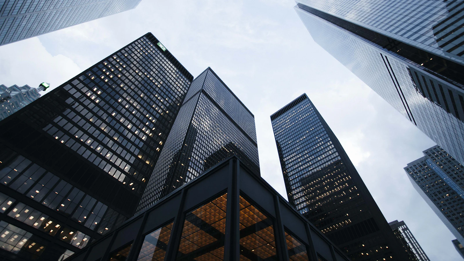 Modern corporate towers representing the businesses BYF serves